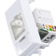 Margirius Tomada Rj45 Cat5E Sleek Branca Margirius Tomada Rj45 Cat5E Sleek Branca