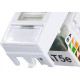 Margirius Tomada Rj45 Cat5E Sleek Branca Margirius Tomada Rj45 Cat5E Sleek Branca
