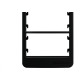 Margirius Placa P/Condulete 3P C/Sup Sleek Eb