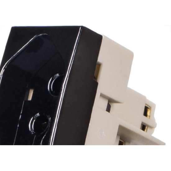 Margirius Tomada P.Brasil 2P+T 10A Sleek Ebon