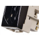 Margirius Tomada P.Brasil 2P+T 20A Sleek Ebon