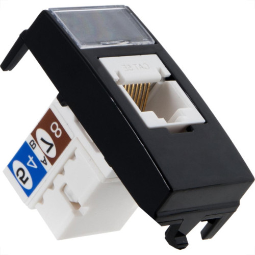 Margirius Tomada Rj45 Cat5E Sleek Ebony Margirius Tomada Rj45 Cat5E Sleek Ebony