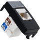 Margirius Tomada Rj45 Cat5E Sleek Ebony Margirius Tomada Rj45 Cat5E Sleek Ebony