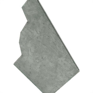 Frontal Cabeceira Galvanizado Moldu-33 Esq