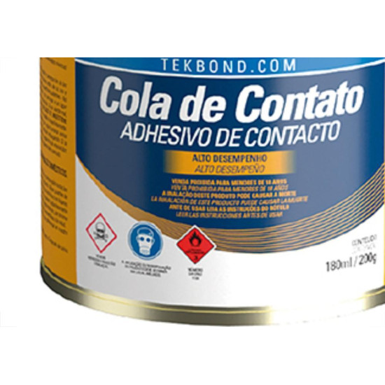 Tek Cola De Contato Bond 200Gr Tek Cola De Contato Bond 200Gr