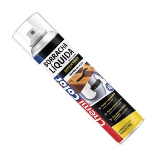 Chemicolor Borracha Liquida Chemic Transpar 400Ml Chemicolor Borracha Liquida Chemic Transpar 400Ml