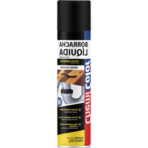 Chemicolor Borracha Liquida Chemic Preta 400Ml Chemicolor Borracha Liquida Chemic Preta 400Ml