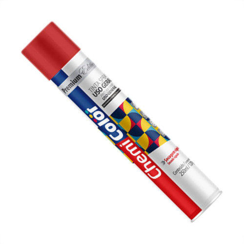 Chemicolor Fora De Linha Spray Chemic Geral Vermelho 250Ml Chemicolor Fora De Linha Spray Chemic Geral Vermelho 250Ml
