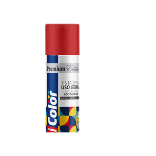 Chemicolor Fora De Linha Spray Chemic Geral Vermelho 250Ml Chemicolor Fora De Linha Spray Chemic Geral Vermelho 250Ml