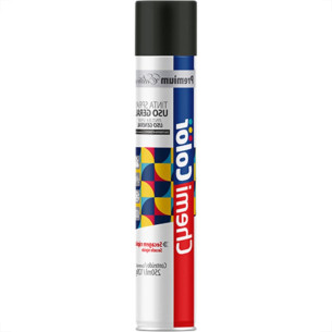 Chemicolor Fora De Linha Spray Chemic Geral Preto Fosc.250Ml
