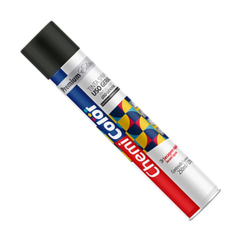 Chemicolor Fora De Linha Spray Chemic Geral Preto Fosc.250Ml Chemicolor Fora De Linha Spray Chemic Geral Preto Fosc.250Ml