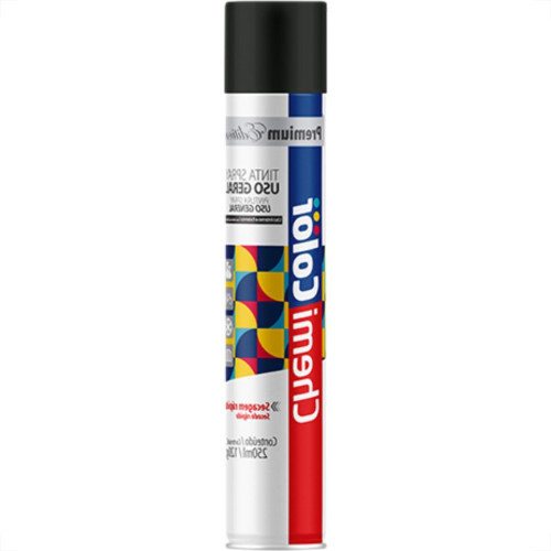 Chemicolor Fora De Linha Spray Chemic Geral Preto Bril.250Ml Chemicolor Fora De Linha Spray Chemic Geral Preto Bril.250Ml