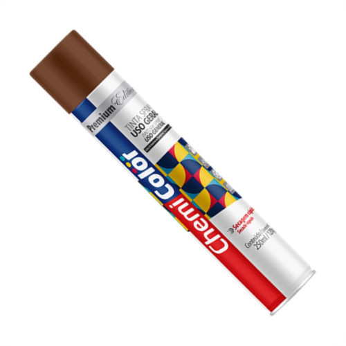 Chemicolor Fora De Linha Spray Chemic Geral Marrom 250Ml Chemicolor Fora De Linha Spray Chemic Geral Marrom 250Ml