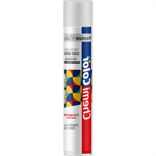 Chemicolor Fora De Linha Spray Chemic Geral Branco Bri.250Ml Chemicolor Fora De Linha Spray Chemic Geral Branco Bri.250Ml