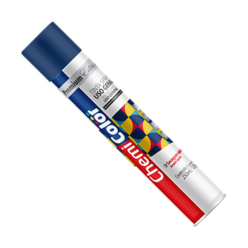 Chemicolor Fora De Linha Spray Chemic Geral Azul Escur.250Ml Chemicolor Fora De Linha Spray Chemic Geral Azul Escur.250Ml
