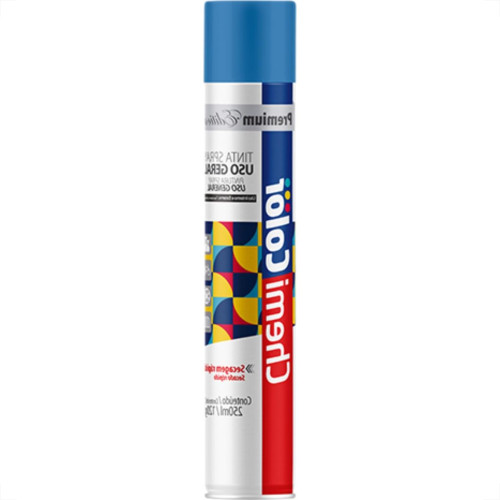 Chemicolor Fora De Linha Spray Chemic Geral Azul Claro 250Ml Chemicolor Fora De Linha Spray Chemic Geral Azul Claro 250Ml
