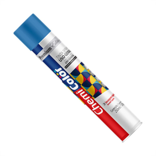 Chemicolor Fora De Linha Spray Chemic Geral Azul Claro 250Ml Chemicolor Fora De Linha Spray Chemic Geral Azul Claro 250Ml