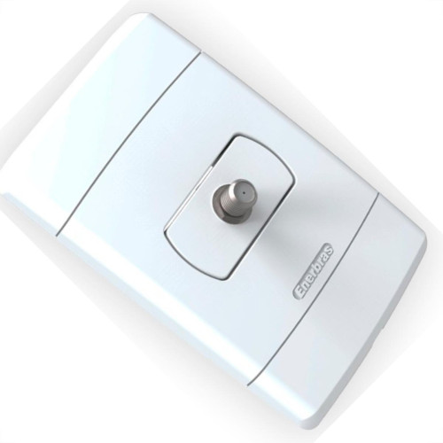 Enerbras Conj Neo Sottile Tomada  Coaxial-5175E
