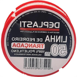 Deplasti Linha P/Ped. C/ 50Mt
