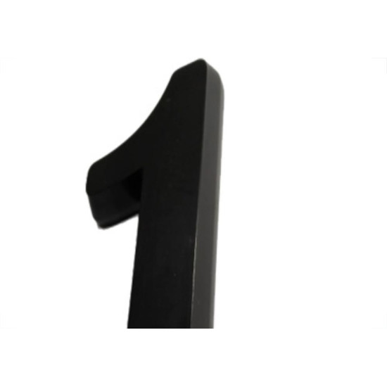 Deplasti Numero 3D Preto 1 13Cm Deplasti Numero 3D Preto 1 13Cm
