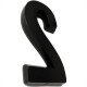Deplasti Numero 3D Preto 2 13Cm Deplasti Numero 3D Preto 2 13Cm
