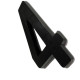 Deplasti Numero 3D Preto 4 13Cm Deplasti Numero 3D Preto 4 13Cm
