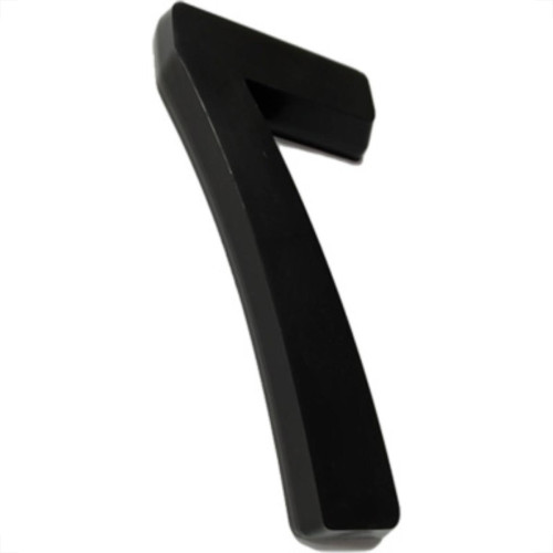 Deplasti Numero 3D Preto 7 13Cm Deplasti Numero 3D Preto 7 13Cm