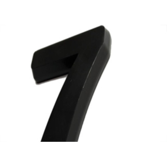 Deplasti Numero 3D Preto 7 13Cm Deplasti Numero 3D Preto 7 13Cm
