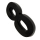Deplasti Numero 3D Preto 8 13Cm Deplasti Numero 3D Preto 8 13Cm
