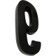 Deplasti Numero 3D Preto 9 13Cm Deplasti Numero 3D Preto 9 13Cm