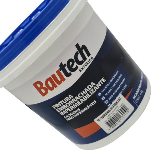 Bautech Tinta Emborrachada Br.4Kg (30013208)