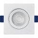 Black Spot Led 5W B&D Quadrado 6500K Black Spot Led 5W B&D Quadrado 6500K