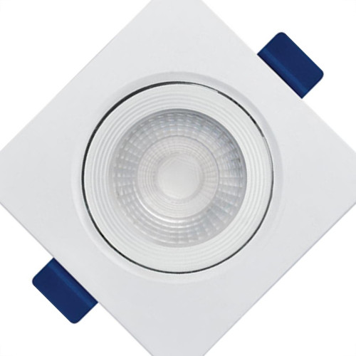 Black Spot Led 5W B&D Quadrado 6500K Black Spot Led 5W B&D Quadrado 6500K