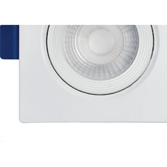 Black Spot Led 5W B&D Quadrado 6500K Black Spot Led 5W B&D Quadrado 6500K