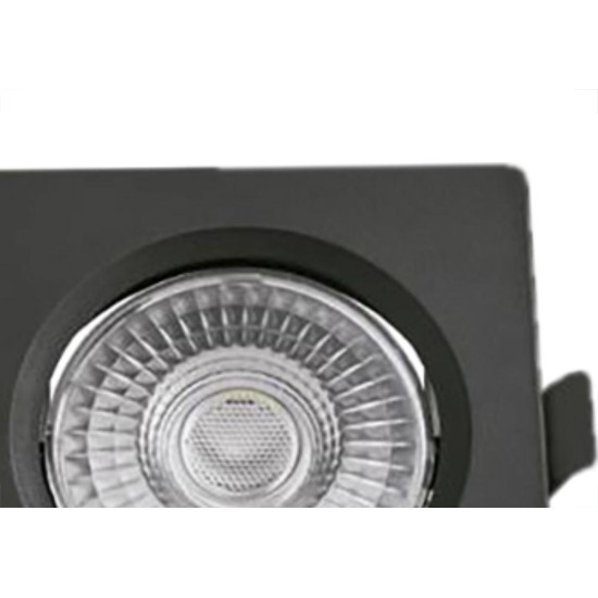 Blumenau Spot Led Emb Qd Pr. 6W 3,0K Blumenau Spot Led Emb Qd Pr. 6W 3,0K