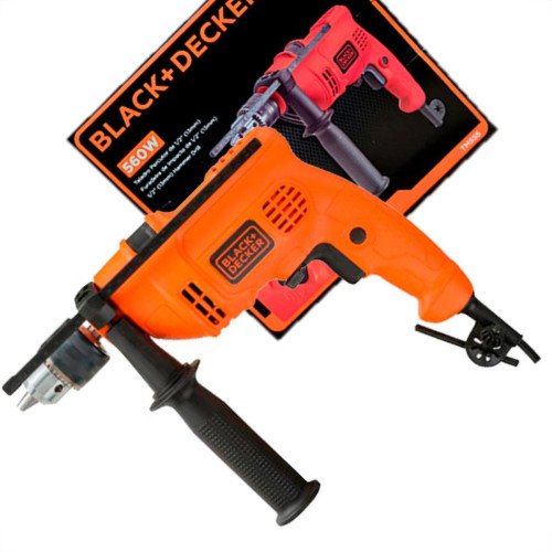 Black Furad.B&D Impact.1/2 Vvr Tm555 110V Black Furad.B&D Impact.1/2 Vvr Tm555 110V