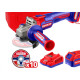 Emtop Esmerilhareira 41/2 20V Bt4A+Carr S/Cv Emtop Esmerilhareira 41/2 20V Bt4A+Carr S/Cv
