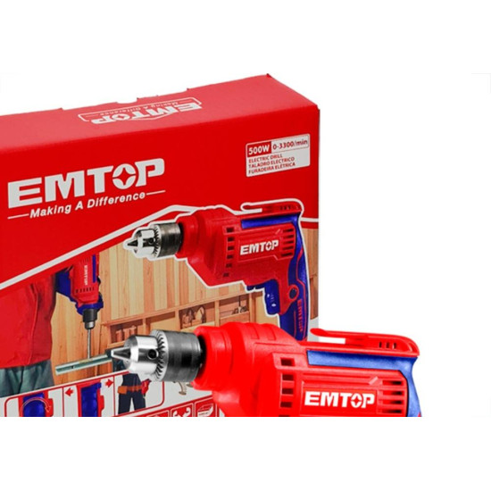 Emtop Furadeira 500W 3/8 220V Emtop Furadeira 500W 3/8 220V
