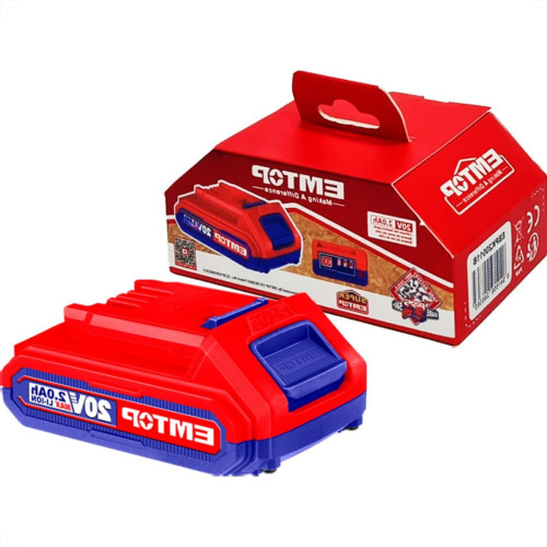 Emtop Bateria Li-Ion 20V 2.0A Emtop Bateria Li-Ion 20V 2.0A