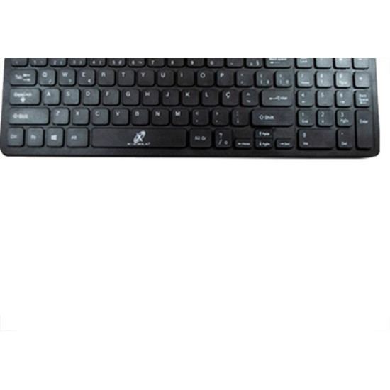 Flex Teclado E Mouse S/Fio Combo-04 Flex Teclado E Mouse S/Fio Combo-04