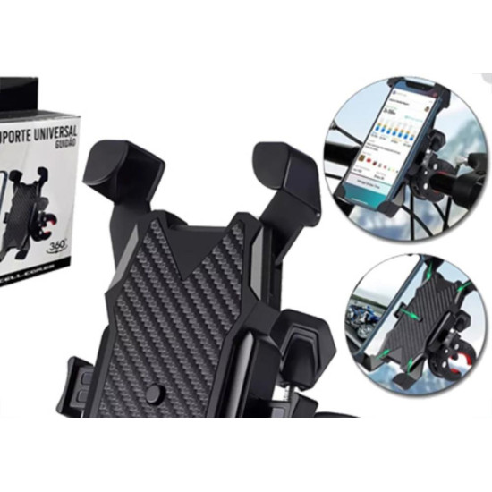 Flex Xcell Suporte Universal Guidao Moto/Bike-Sp27 Flex Xcell Suporte Universal Guidao Moto/Bike-Sp27