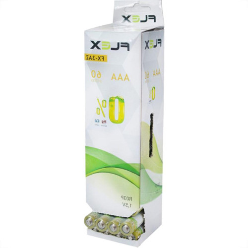 Flex Pilha Aaa Zinco-Carbono C/60 Flex Pilha Aaa Zinco-Carbono C/60