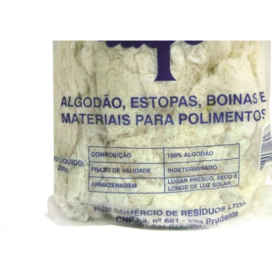 Cotlin Estopa P/Limpeza 200G - Kit C/50 Un Cotlin Estopa P/Limpeza 200G - Kit C/50 Un