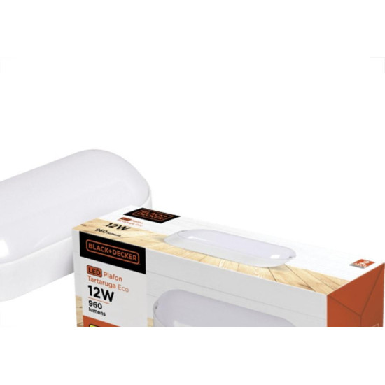 Black Tartaruga Led B&D Ip65 12W 3000K Black Tartaruga Led B&D Ip65 12W 3000K