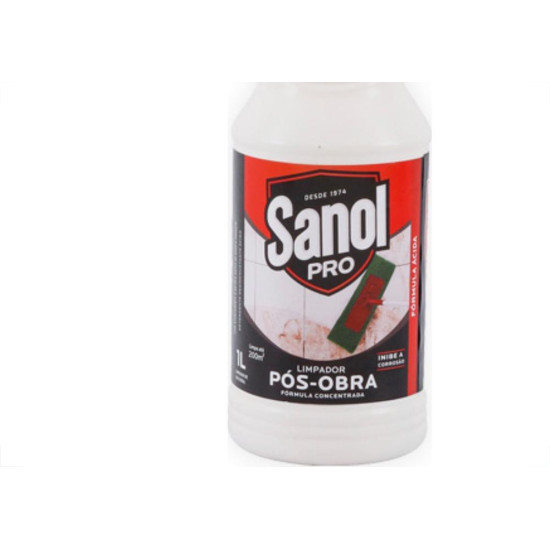 Sanol Limpador Pos-Obra Pro 1Lt
