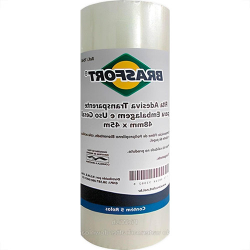 Brasfort Fita Adesiva P/Embalagem Transp. 48X 45 - Kit C/5 Un Brasfort Fita Adesiva P/Embalagem Transp. 48X 45 - Kit C/5 Un
