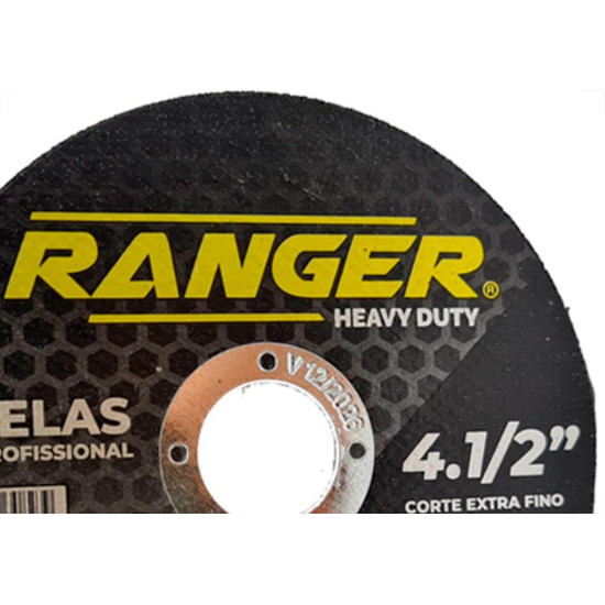 Ranger Disco  Inox 4.1/2X1.0X7/8 - Kit C/10 Un