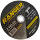 Ranger Disco  Inox 7 X 1.6 X 7/8 - Kit C/10 Un