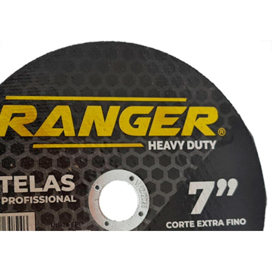 Ranger Disco  Inox 7 X 1.6 X 7/8 - Kit C/10 Un
