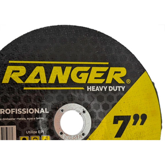 Ranger Disco Desbaste 7 X 7/8 - Kit C/10 Un